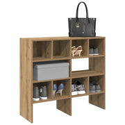 Scarpiere 2 pz Impilabili Rovere Artigianale 89,5x30x40 cm 858856