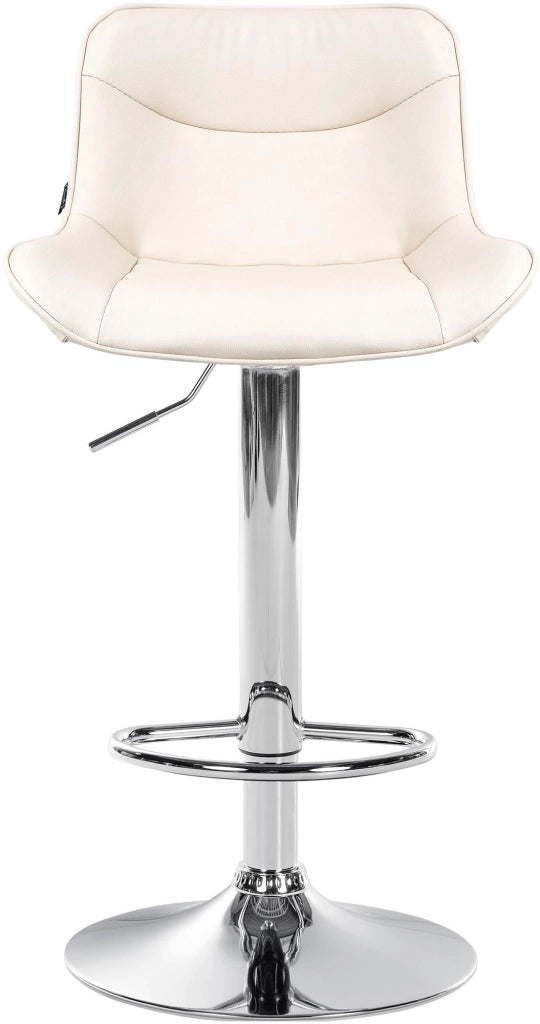 Barhocker Vonore Kunstleder chrom