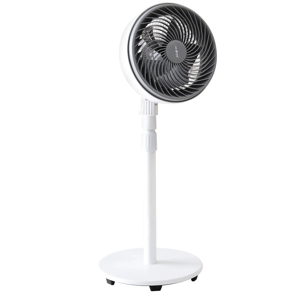 Trade Shop - Ventilatore A Piantana 90 W Con Motore Cca 3 Velocità Altezza 100cm 5 Pale Da 10" -
