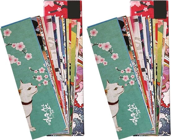 Leggii per libri vintage giapponesi - creativi e unici - 60 fogli