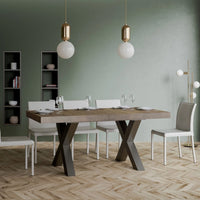 Tavolo Allungabile 160-420x90x77 cm Traffic Noce