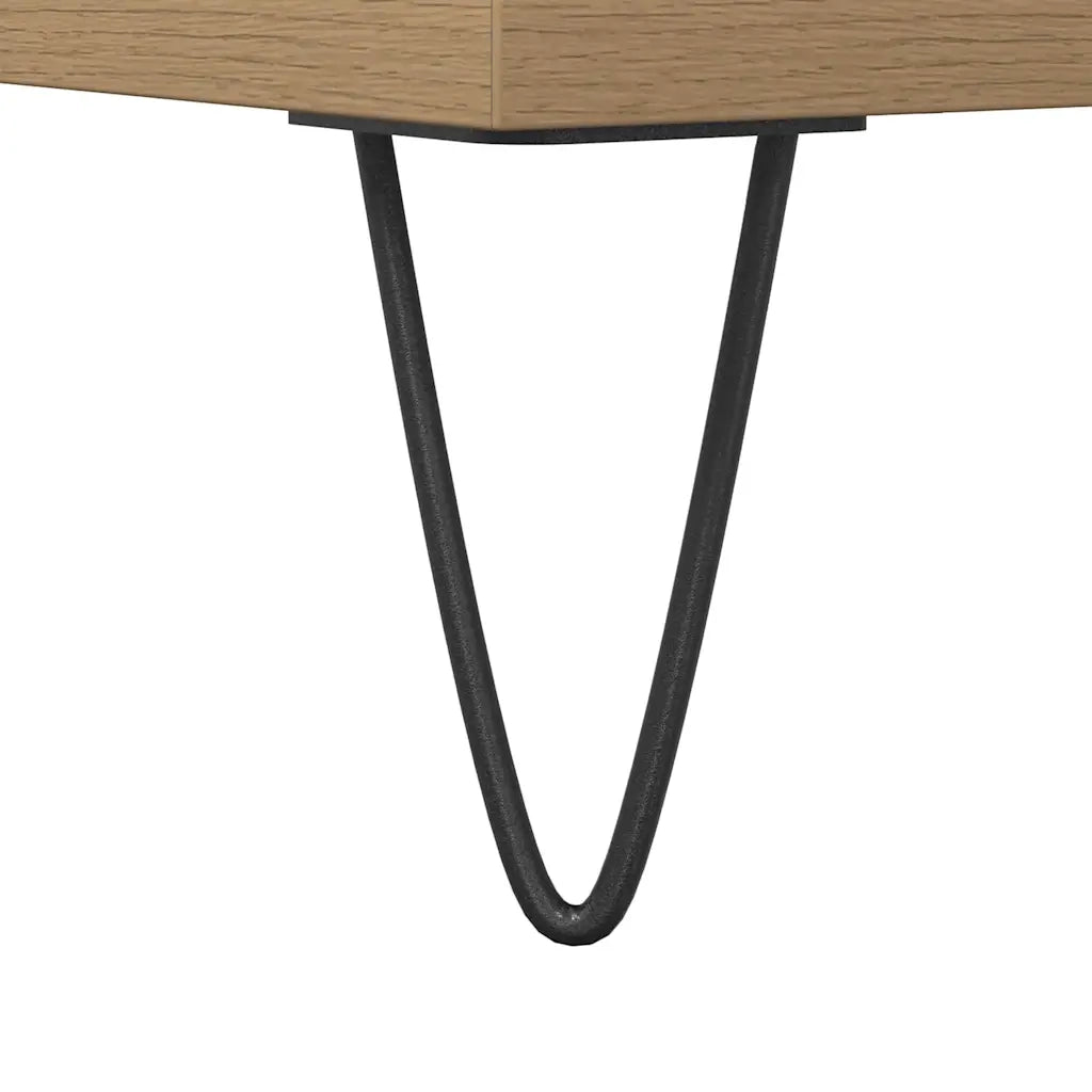 Mobiletto da Bagno Rovere Artigianale 80x33x60 cm in Truciolato