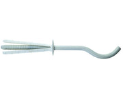 Mensola tonda per radiatore in alluminio  H= 12 mm   l= 70 mm