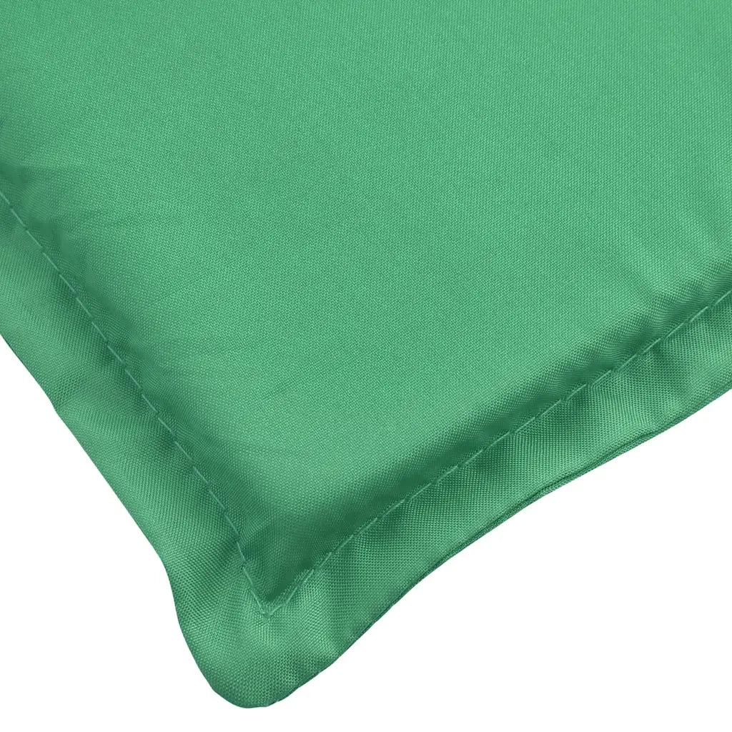 Cuscino per Lettino Verde 186x58x4 cm in Tessuto Oxford 314163