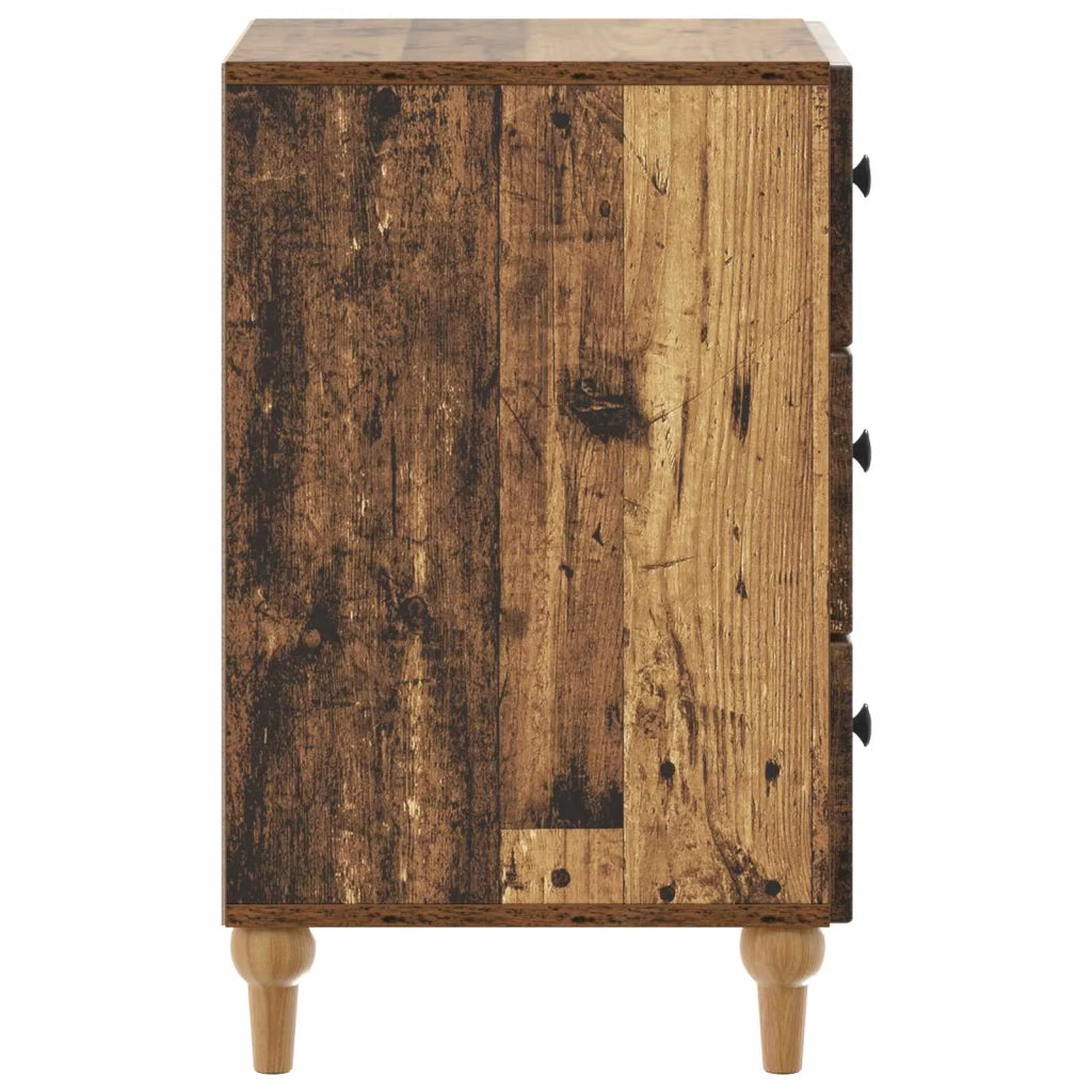 Armadio da Notte con cassetto Legno antico 43x 41 x 66,5 cm 894103