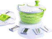 Set di Asciugatura e Taglio per Insalate 7 in 1 - 4L