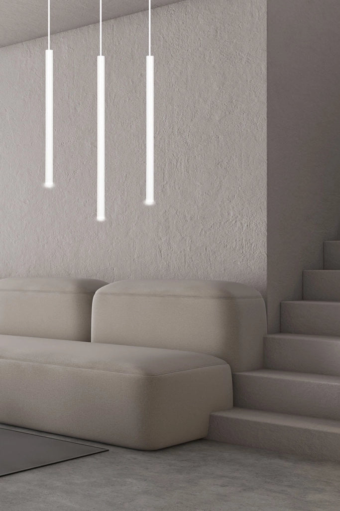Emibig Selter 3 lampadario bianco 3xG9 45cm H120cm