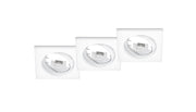 Illuminazione da Incasso da Interno  GU10 in Metallo Bianco Opaco