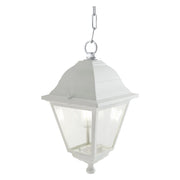 LANTERNA A SOSPENSIONE CON CATENA 'NANO' E 27 - 60 W - bianca  - I-LUCE BY SOVIL