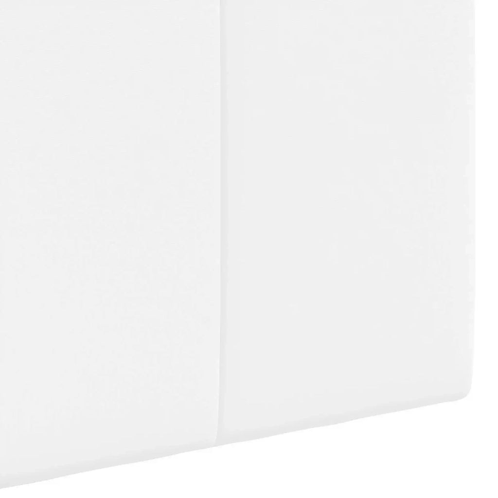 Testiera | Testata sospesa Con luce LED Bianco Tessuto