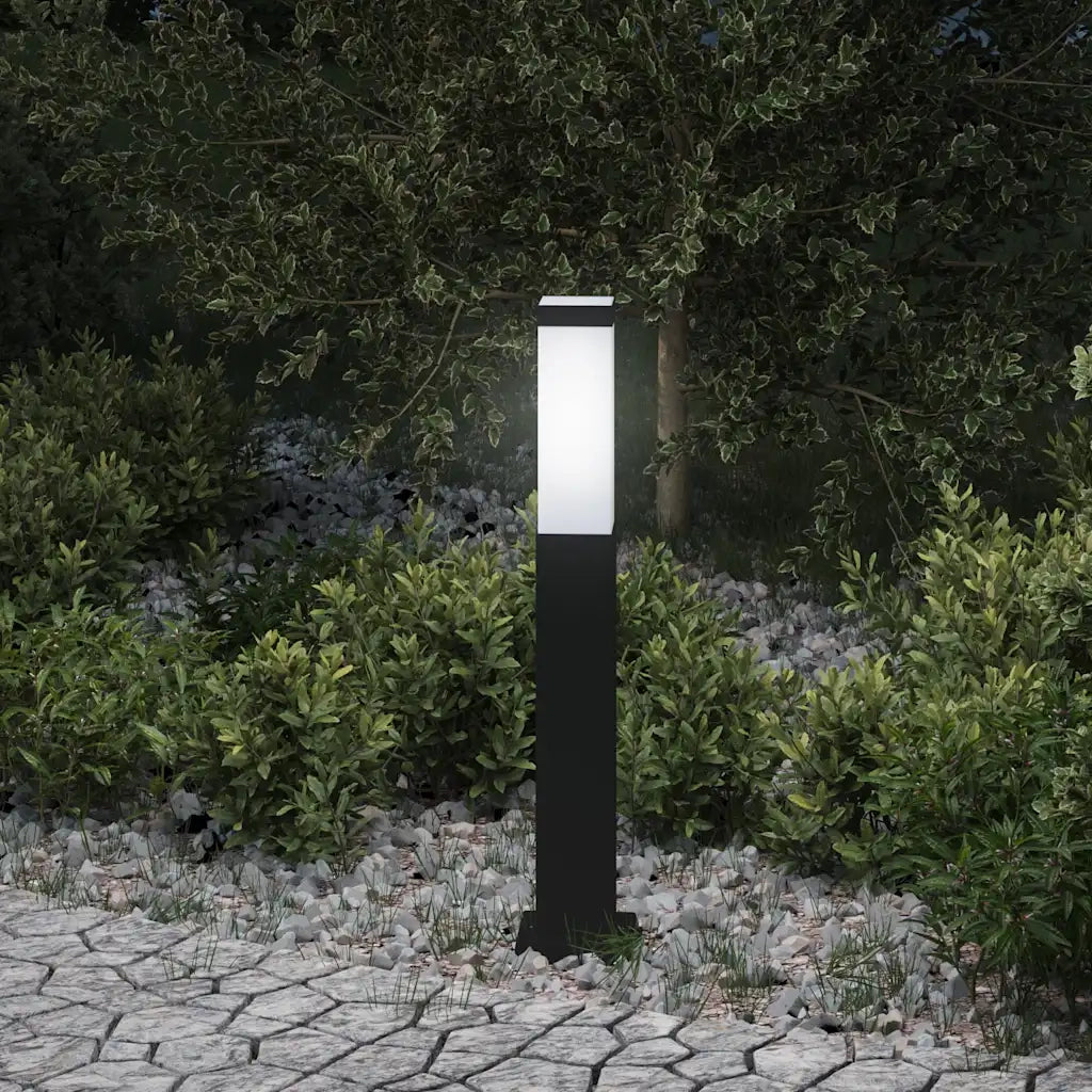 Lampada a paletto 50 cm Nera IP44 4006071