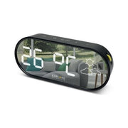 Sveglia multifunzione con meteo nero rdc2002wblk