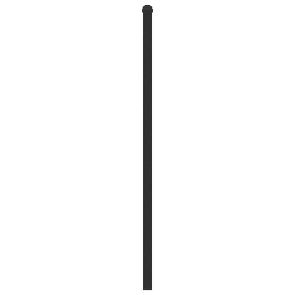 Testiera di Ricambio Rovere Fumo 150 cm in Legno Multistrato e Acciaio 4007701