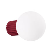 Applique moderna SFERA Pure Lume bordeaux globo IP44 G9