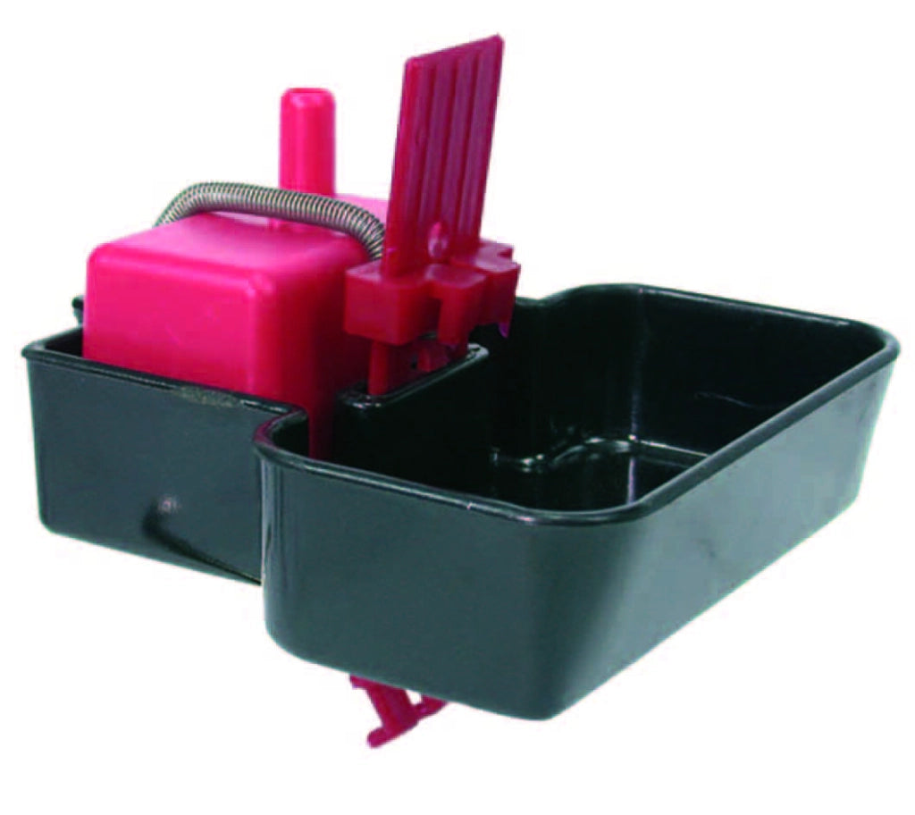 ABBEVERATOIO AUTOMATICO A VASCHETTA PER VOLATILI  cm.12x13x12h.    NOVITAL