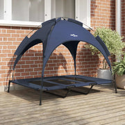 Letto per Cani Blu navy 122 x 93 x 106,5 cm Acciaio 42008180