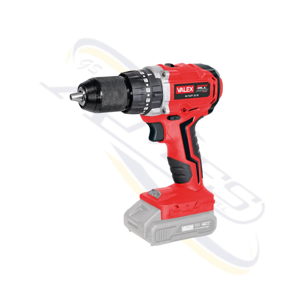 TRAPANO AVVITATORE A BATTERIA C/MACCHINA M-TAP1 B 18 VALEX 1429420