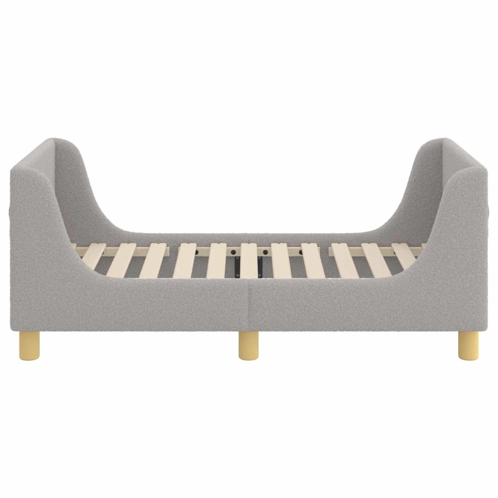 Struttura letto per bambini con testata Grigio chiaro