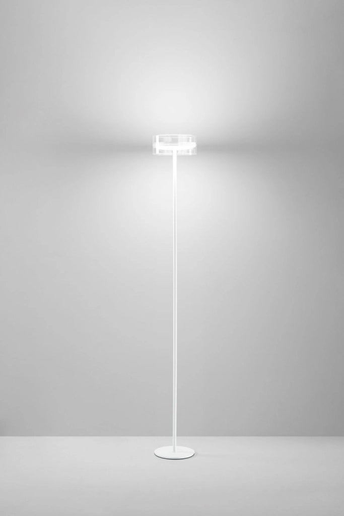 Piantana in metallo colore bianco Aere LED 20W 3000K CRI?80 220240V 50/60Hz 880Lm