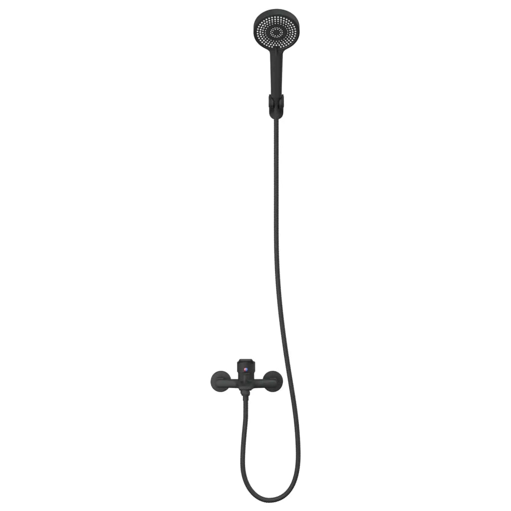 Set di doccia con soffione Nero G 1 / 2 pollici CFW3516587