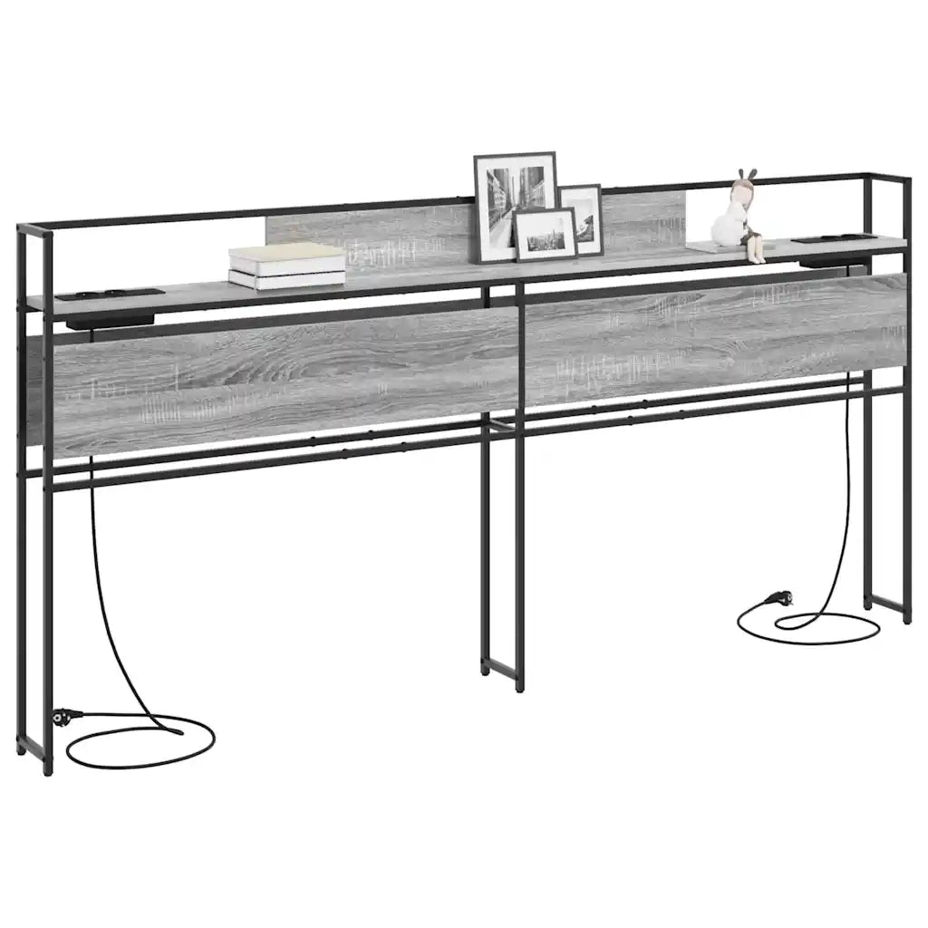Testata contenitore Grigio sonoma Legno multistrato 859663