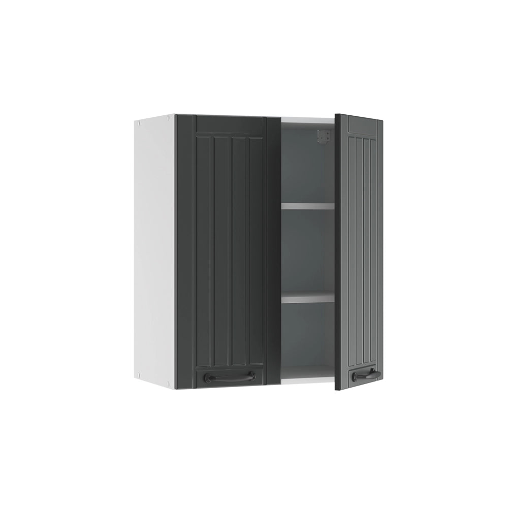Vicco Pensile da cucina Antracite casa di campagna 60 cm