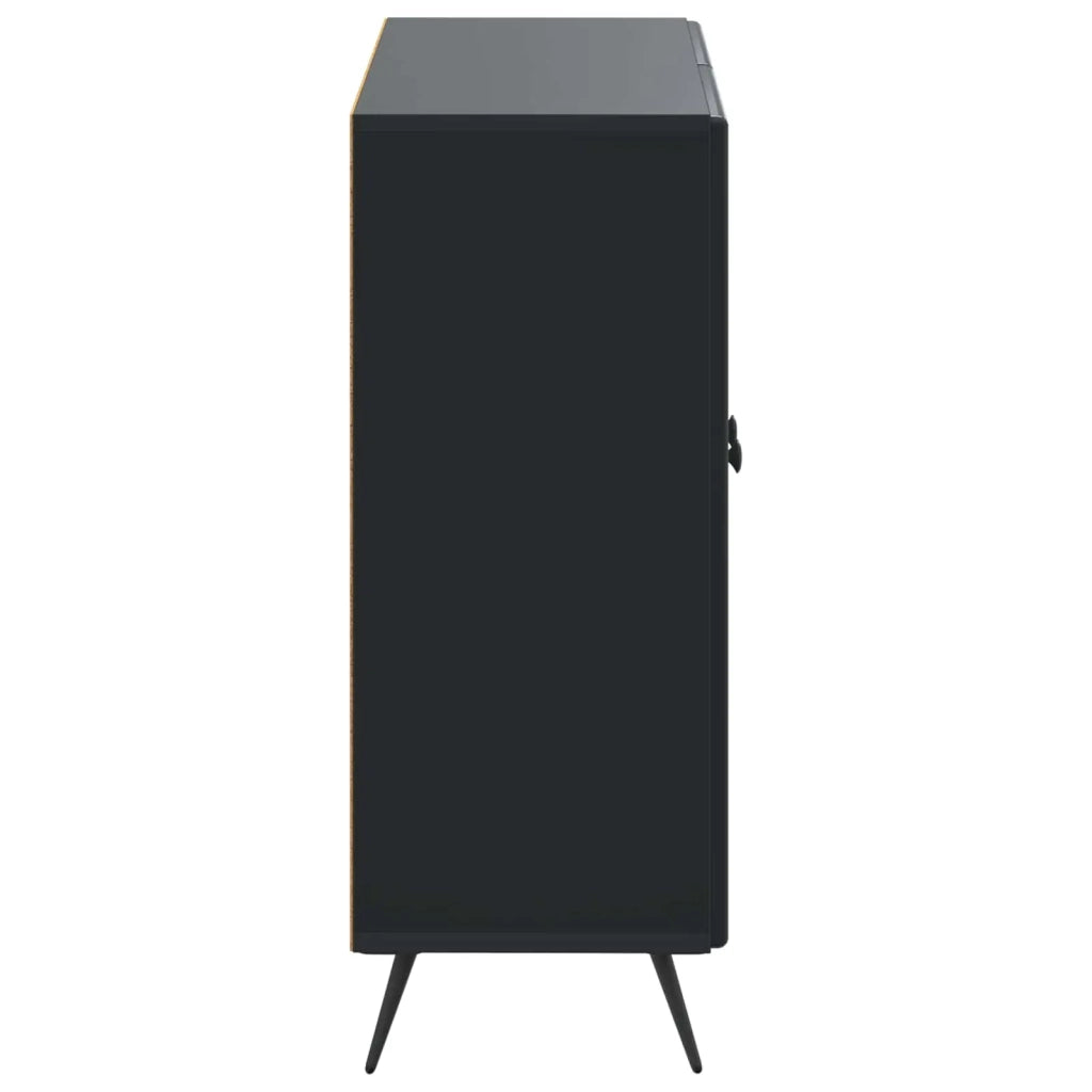 Mobiletto da Bagno BREDA Nero 59,5 x 31 x 80 cm 897496