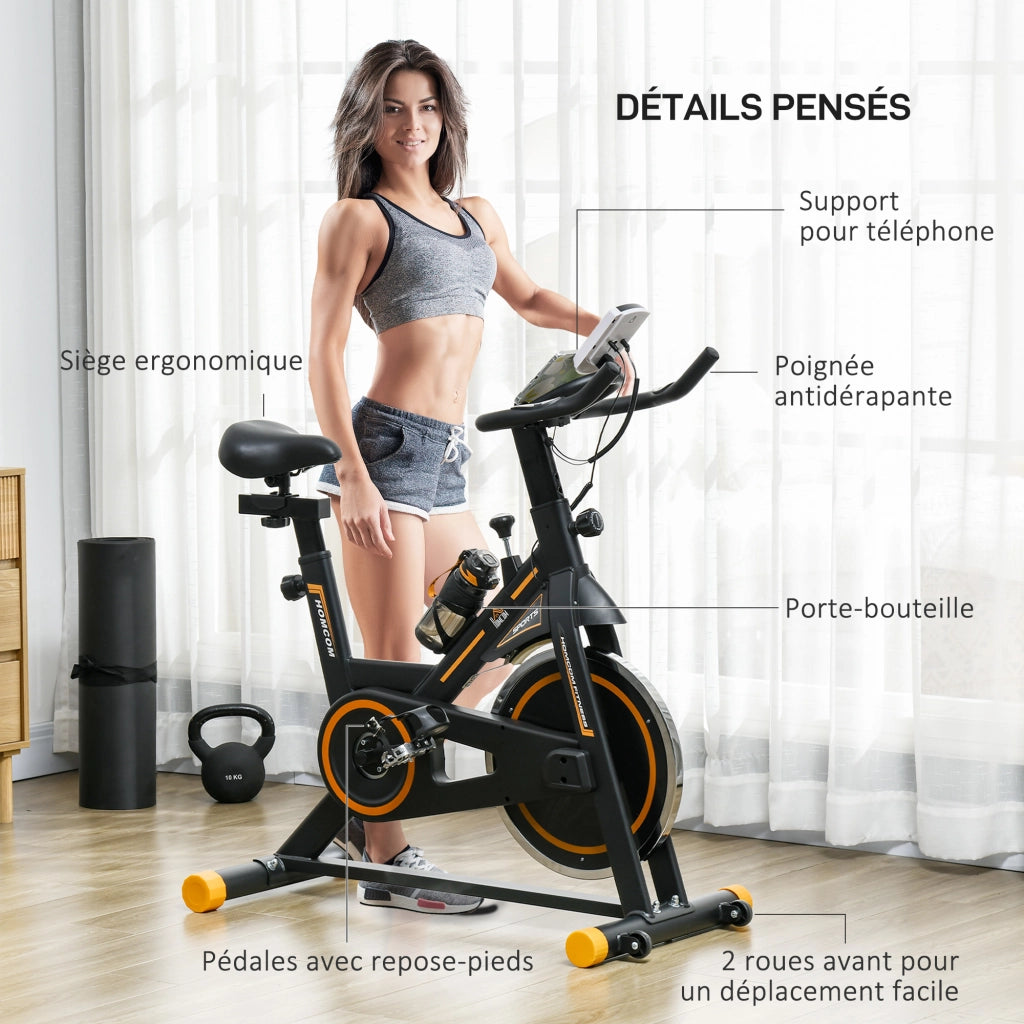 Ciclismo da interni ¨C zephmum ¨C 103x48x115cm nero