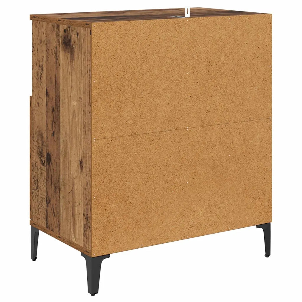 Sideboards 2 pcs Legno vecchio 60 x 35 x 70 cm 3415567
