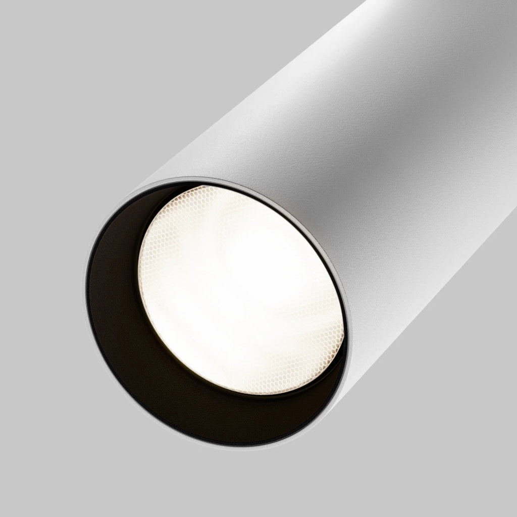 Maytoni Lampada da Binario Exility Focus LED 1 luce LED integrato bianco alluminio