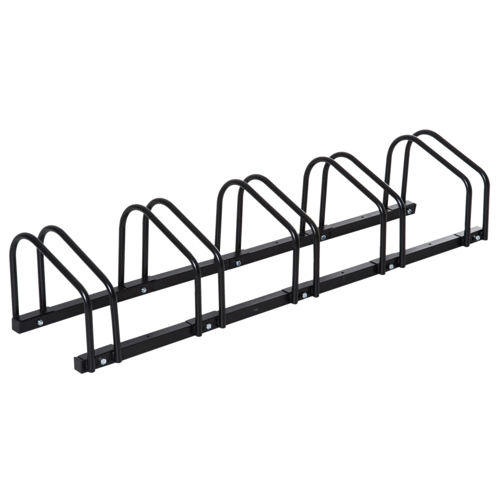 Portabiciclette per Parete ¨C Zephmum ¨C Acciaio Nero 145x33x27 cm