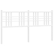 Testiera | Testata di Ricambio in Metallo Bianco 160 cm