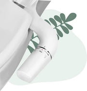 Bidet Opzetstuk Ultra Sottile - Doppio Fusto - Bidet per WC - Doccia per Bagno - Doccia per Glutei - Taharet