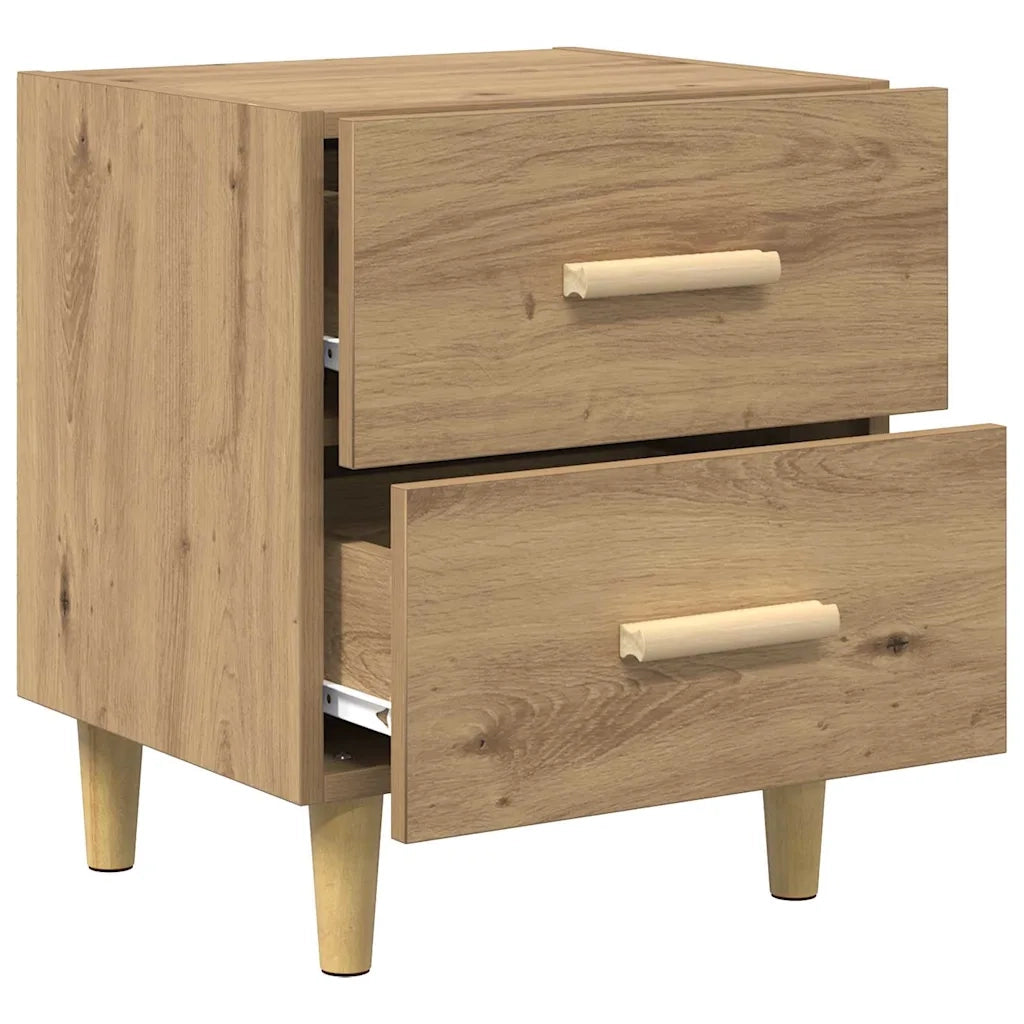 Armadietto per letto Rovere artigianale 40 x 35 x 47.5cm CFW5963912