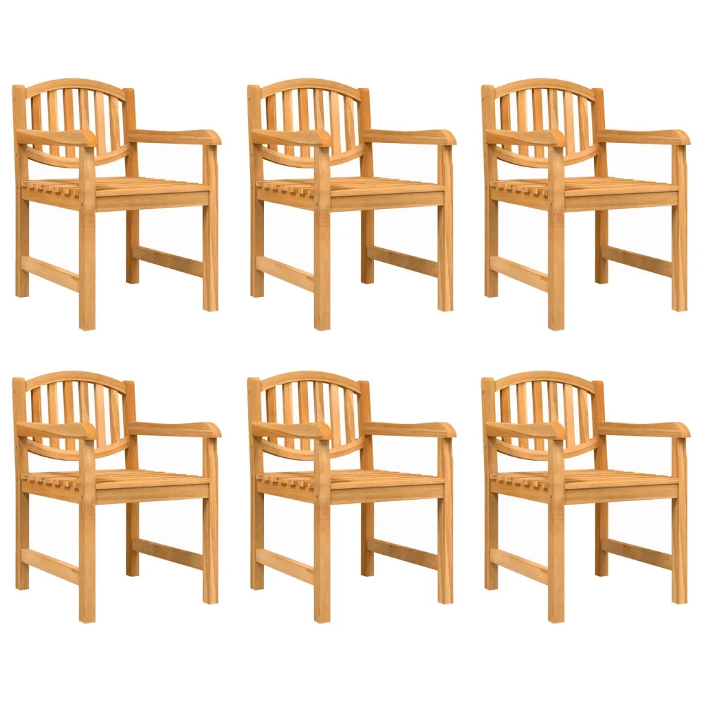 Set da Pranzo da Giardino 7 pz in Legno Massello di Teakcod mxl 117657