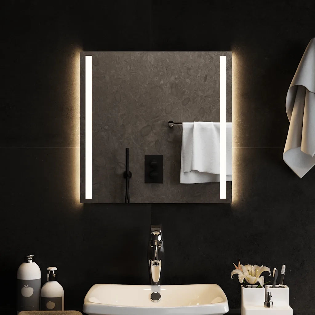 Specchio da Bagno con Luci LED-Specchio per Bagno 50x50 cm 906423