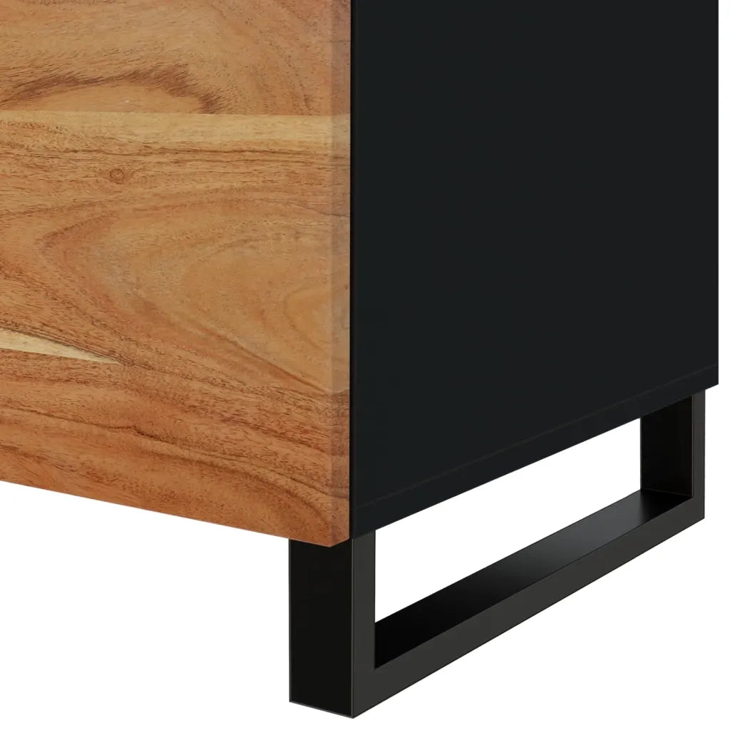 Tavolino da salotto | Tavolino da caff¨¨ | Tavolino da Soggiorno 80x50x40 cm Massello Acacia e Multistrato