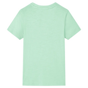 Maglietta da Bambino Verde Chiaro 140