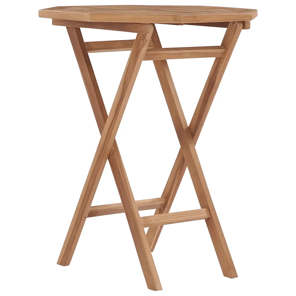 Set da Pranzo per Giardino 3 pz | Set Salotto da Giardino in Legno Massello di Teak