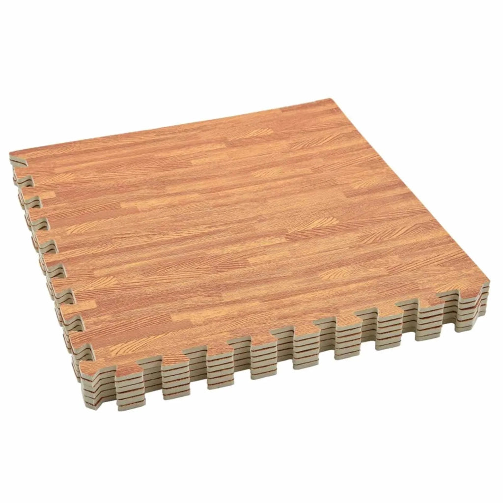Tappetino per piscina 6 pz legno 4,32 ㎡ Schiuma EVA 3433271
