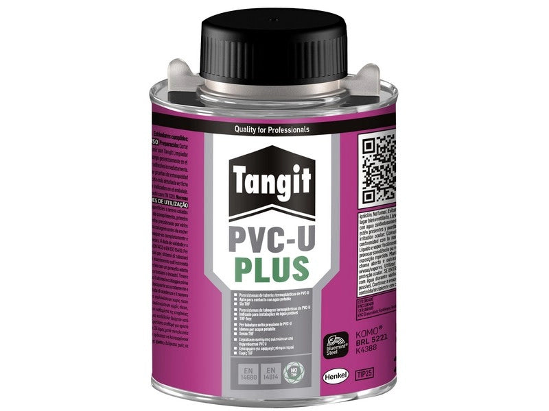 Henkel COLLA TANGIT PER PVC-U PLUS CON PENNELLO  gr. 250 (BARATTOLO)