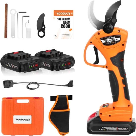Takkenschaar professionale elettrica con batteria 1050 W 21 V 2 A - 12 m cavo estensibile