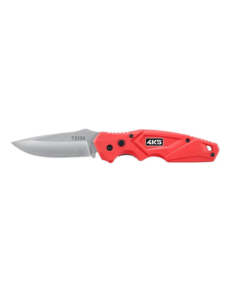Coltello a serramanico con lama satinata 4K5 600.104A - TK 104