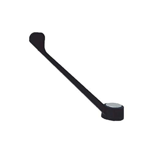 Leva clinica nera per rubinetto cucina industriale nero diametro 60 mm