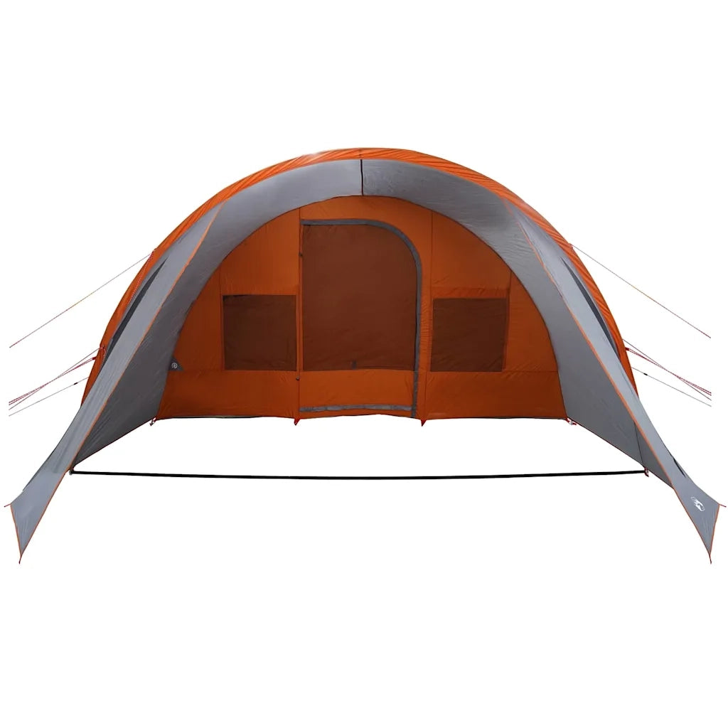 Tenda Tunnel per 5 Persone con tetto Grigio e arancione 42004043