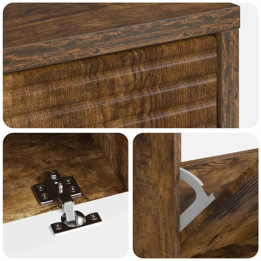 Mobile per scarpe HAARLEM 78 x 24 x 103 cm Legno ingegnerizzato 896880