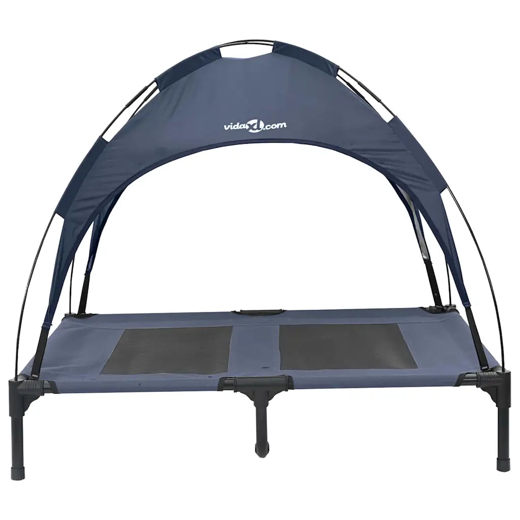 Letto per Cani Blu navy 92 x 77 x 82,5 cm Acciaio 42008179