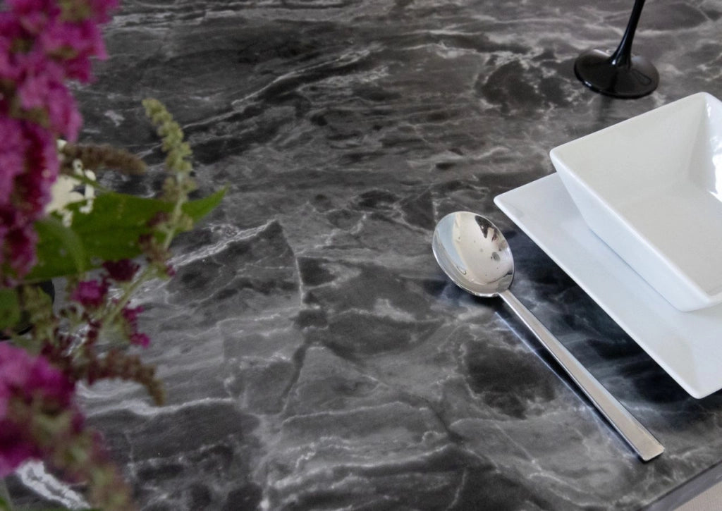 Plastica adesiva d-c-fix cm 45x200 marmo romeo nero silver