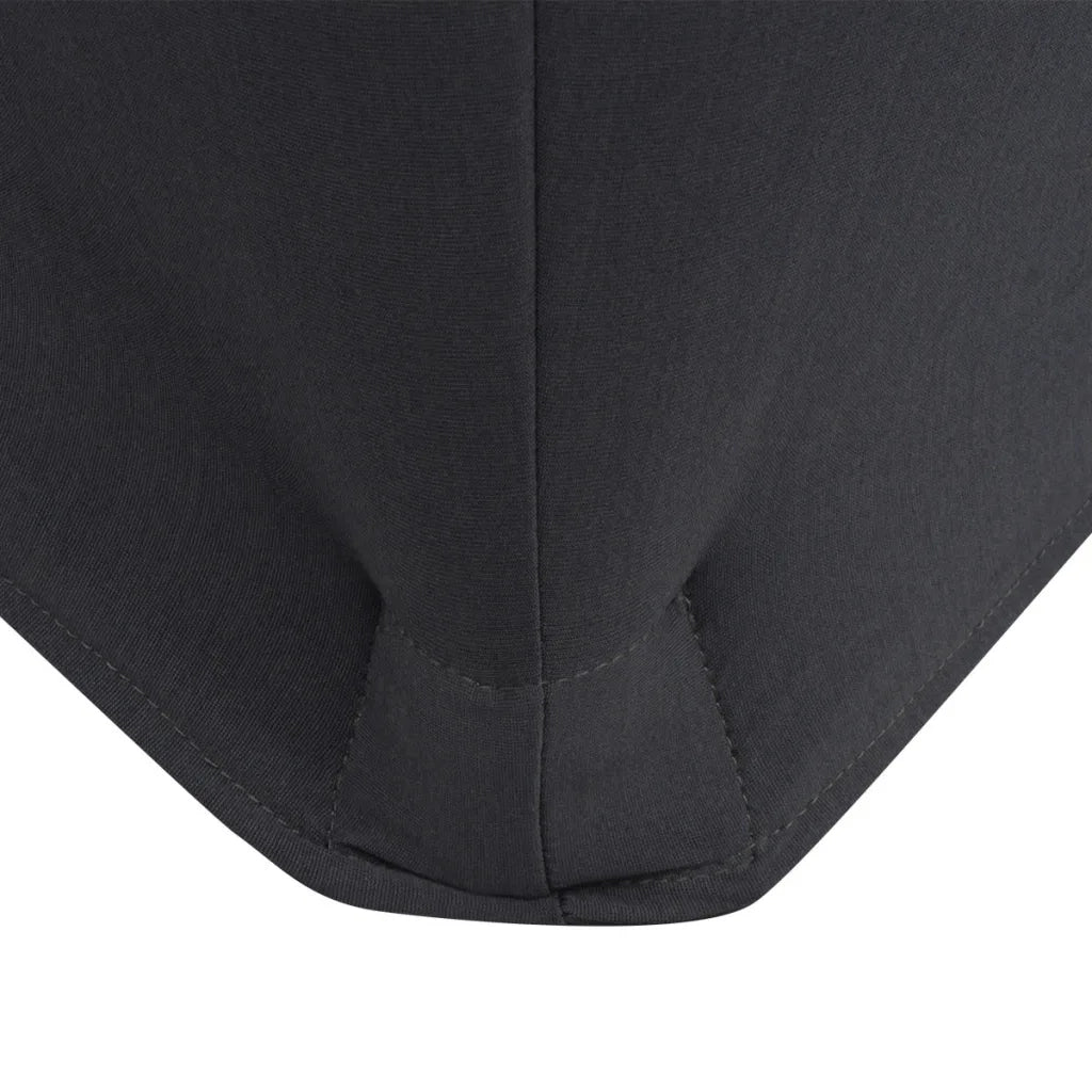 Fodere Elasticizzate per Tavolo 2 pezzi 120x60,5x74 cm Antracite CFW6523237