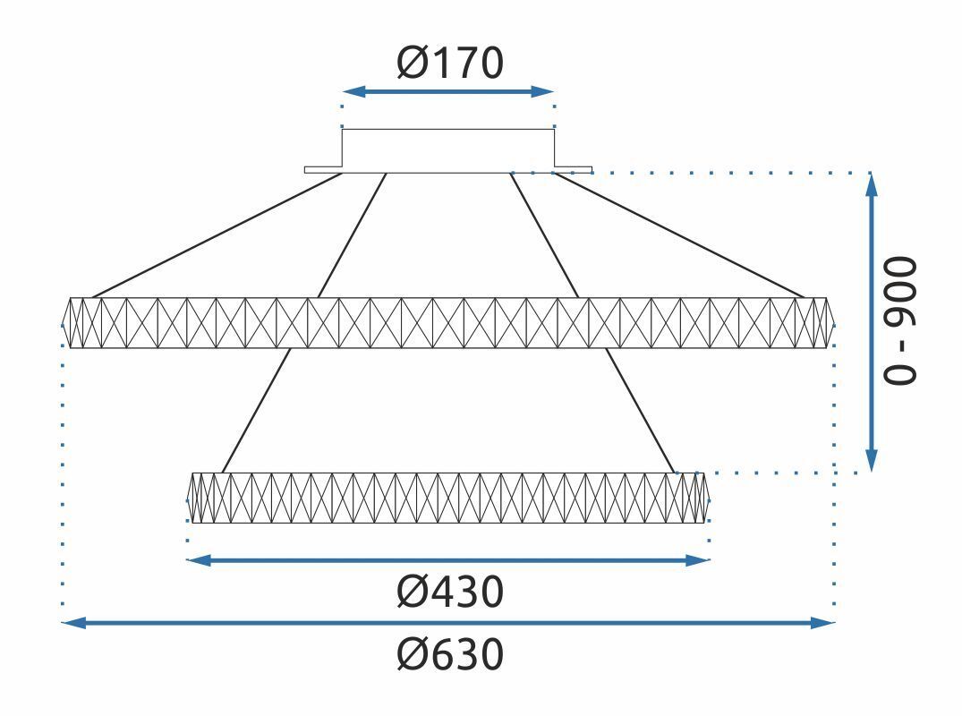 Lampada Led G044-2cp Chrome